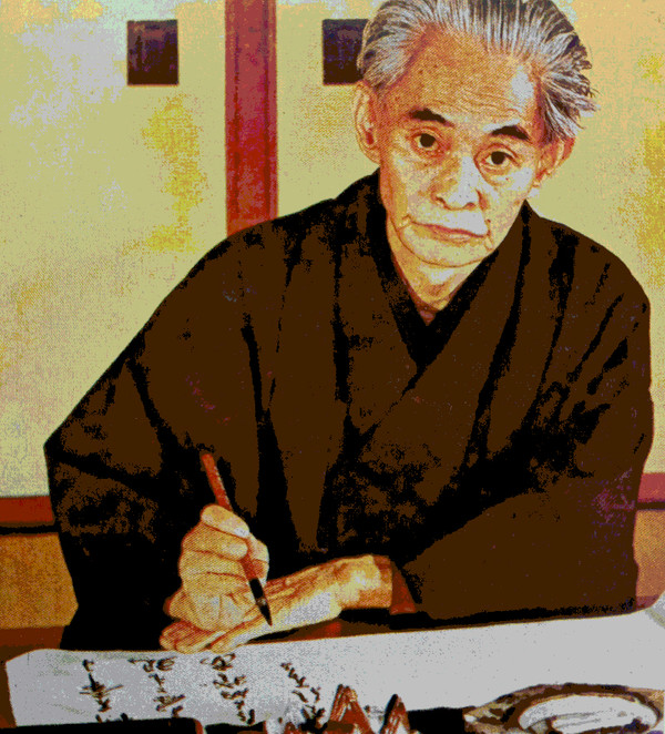 일본인 최초로 노벨문학상을 받은 가와바타 야스나리.